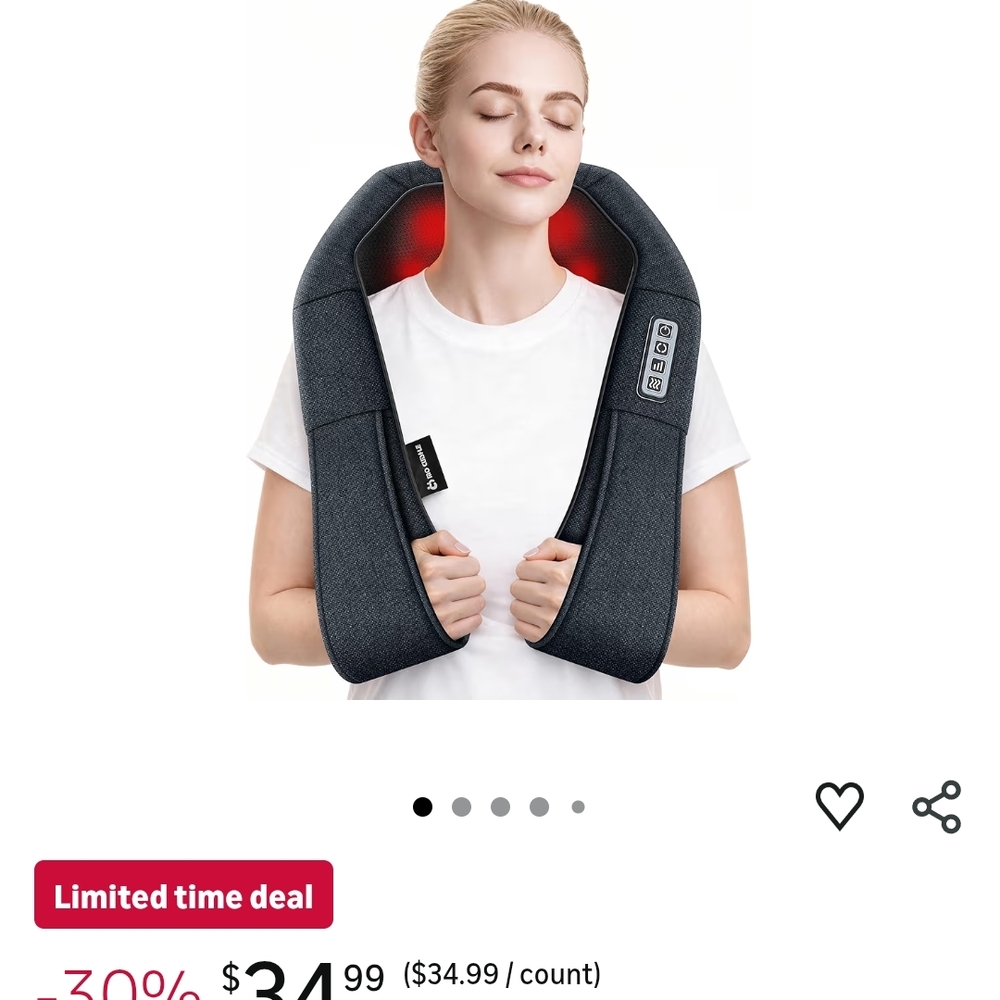 NEW Neck Massager with Heat